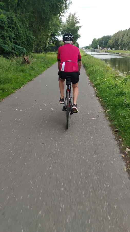 Sat On This Guys Wheel For Like 5k, Belgium
