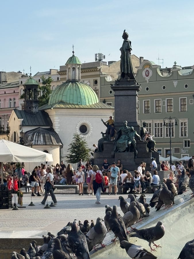 Vieille ville de Cracovie, Pologne