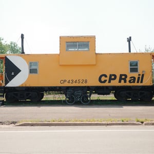 CP Rail Caboose by Jeremy