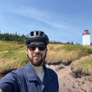 Quaco Head Lighthouse by Jeremy