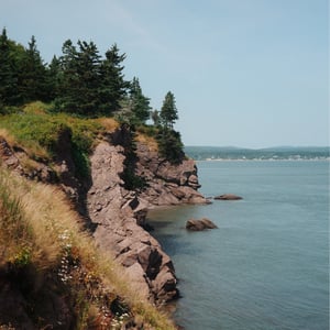 Quaco Head Lighthouse by Jeremy