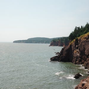 Quaco Head Lighthouse by Jeremy