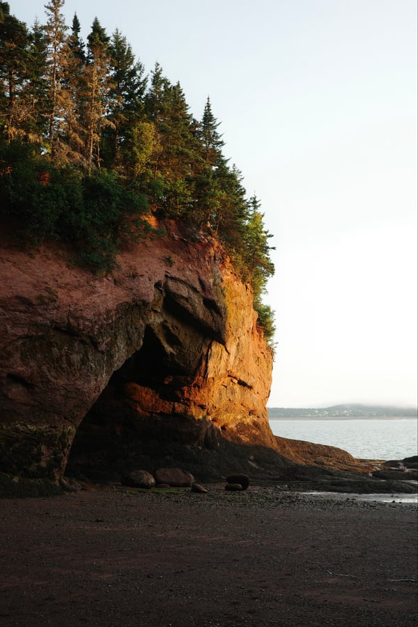 Más marea baja, Canadá
