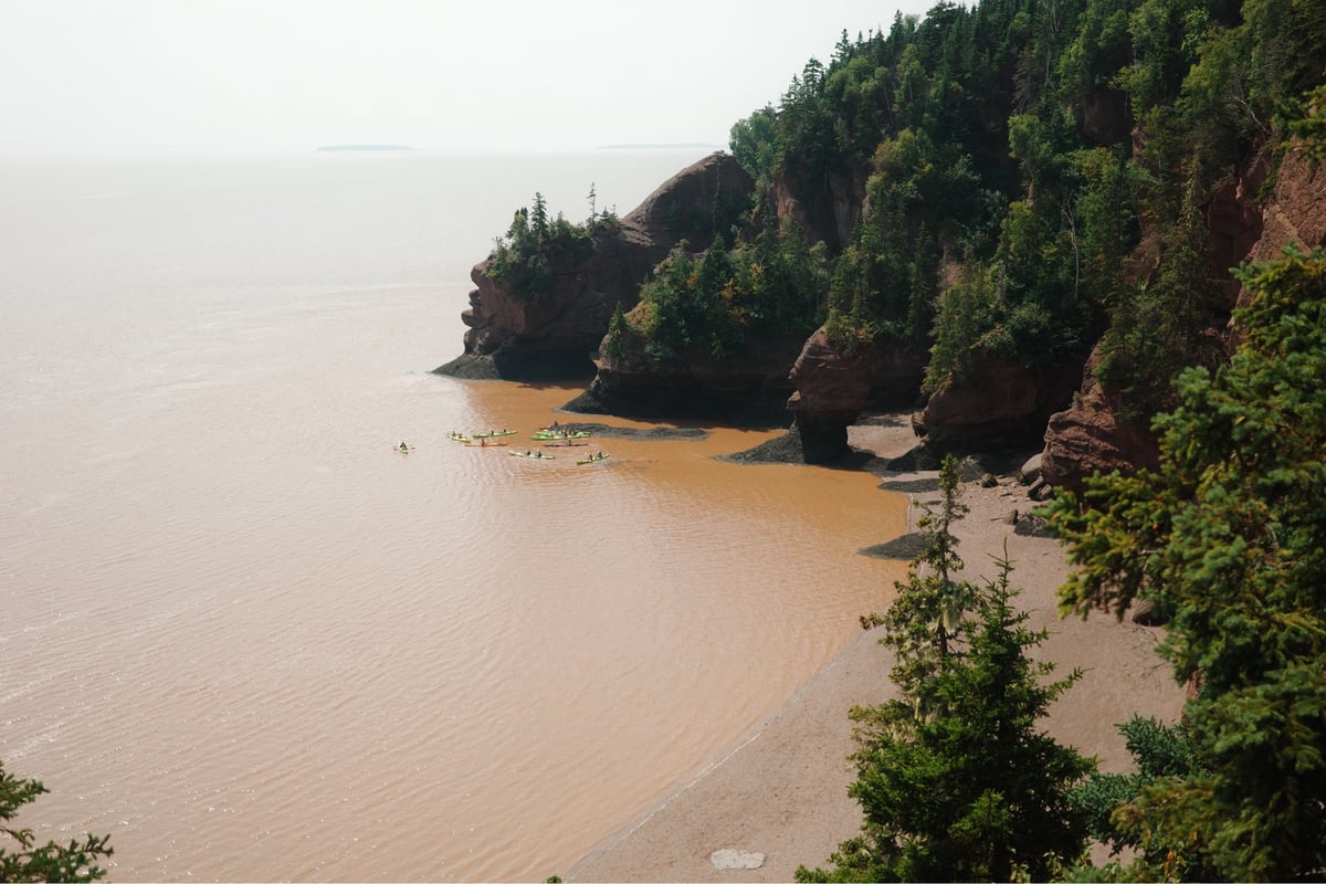 Hopewell Rocks Provincial Park, Canada