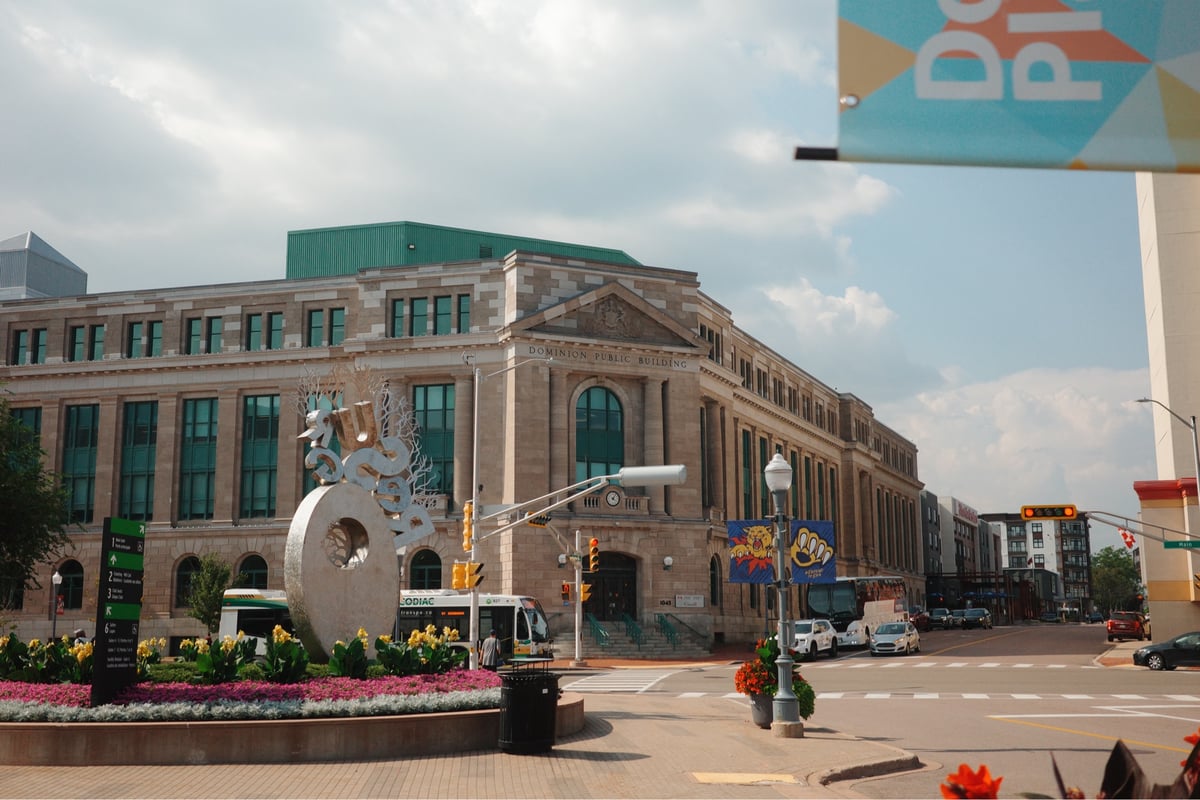 Downtown Moncton, Canada