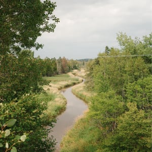 Winding River Outside Charlottetown by Jeremy