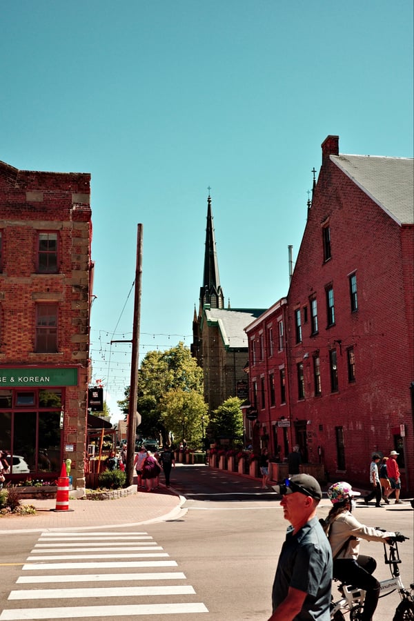 Downtown Charlottetown, Canada