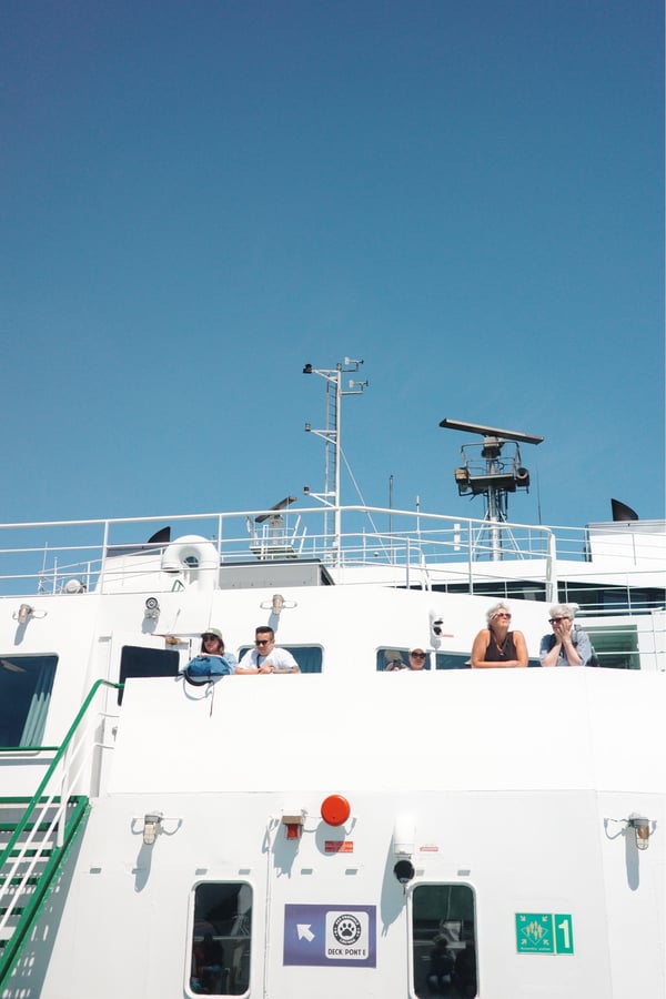 Fotos del ferry, Canadá
