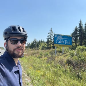 Start Of The Cabot Trail by Jeremy