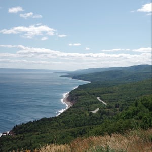 Top Of Cape Smokey by Jeremy
