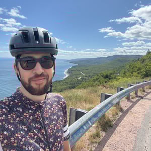 Top Of Cape Smokey by Jeremy