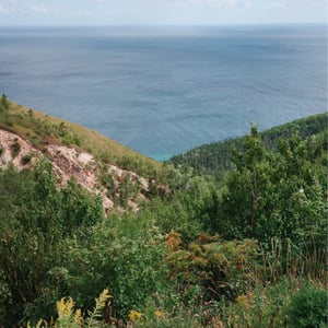 Top Of Cape Smokey by Jeremy