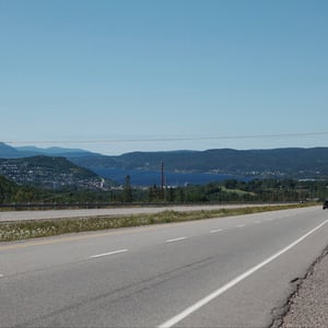 Looking Down On Corner Brook by Jeremy
