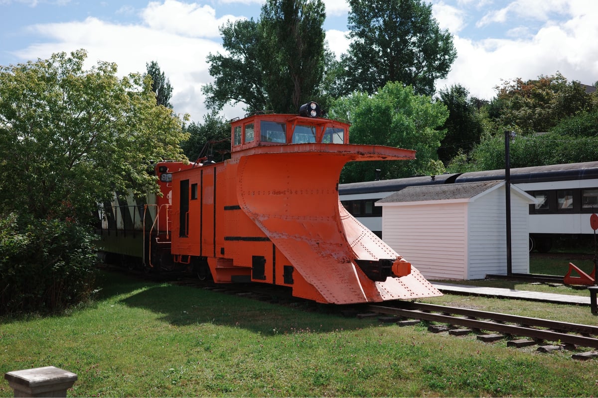 Tren quitanieves, Canadá