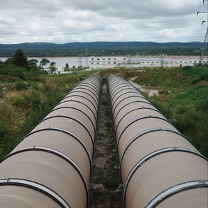 Spillway Pipes by Jeremy