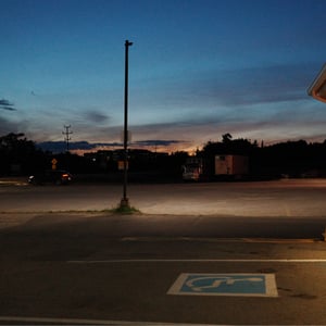 Riding At Night by Jeremy