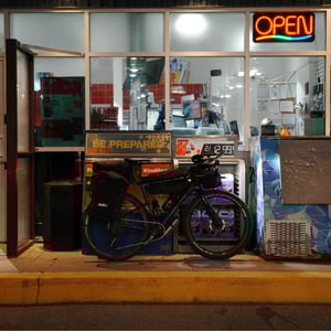 Riding At Night by Jeremy