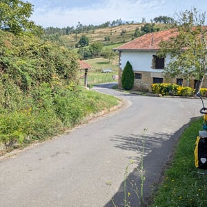 Countryside Views And Loads Of Hikers by Lucy