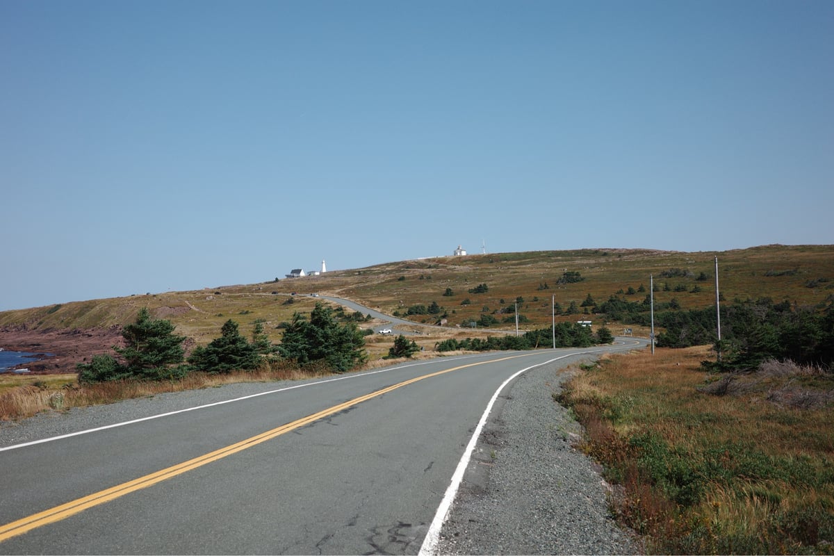 Llegando a Cape Spear, Canadá