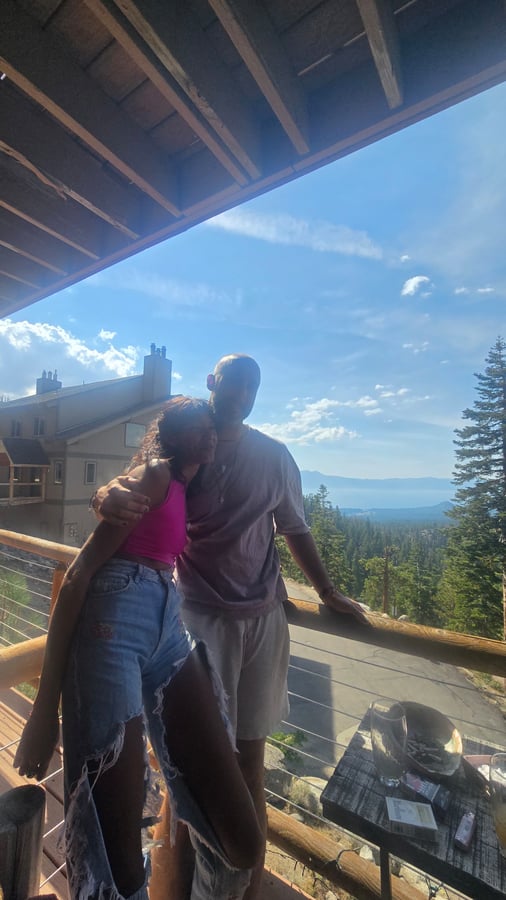 Descompresión en el lago TAHOE con vistas, Estados Unidos