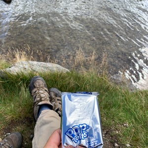 Red Tarn Lunch Break by Adam
