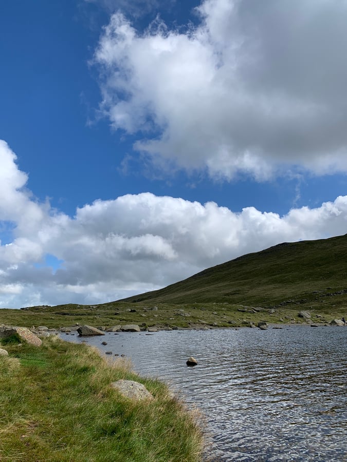 Mittagspause am Red Tarn, England