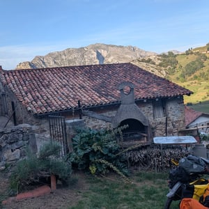 Albergue In The Mountains by Lucy