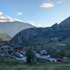 Albergue In The Mountains by Lucy