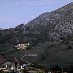 Albergue In The Mountains by Lucy