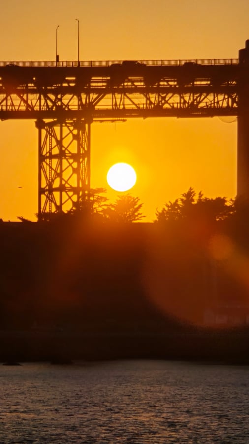 Vivere al GOLDEN Gate BRIDGE SF, Stati Uniti
