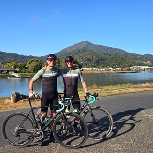 Riding Race Bike In Backcountry by David