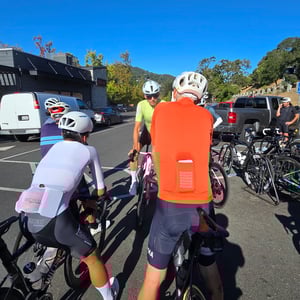 Riding Race Bike In Backcountry by David