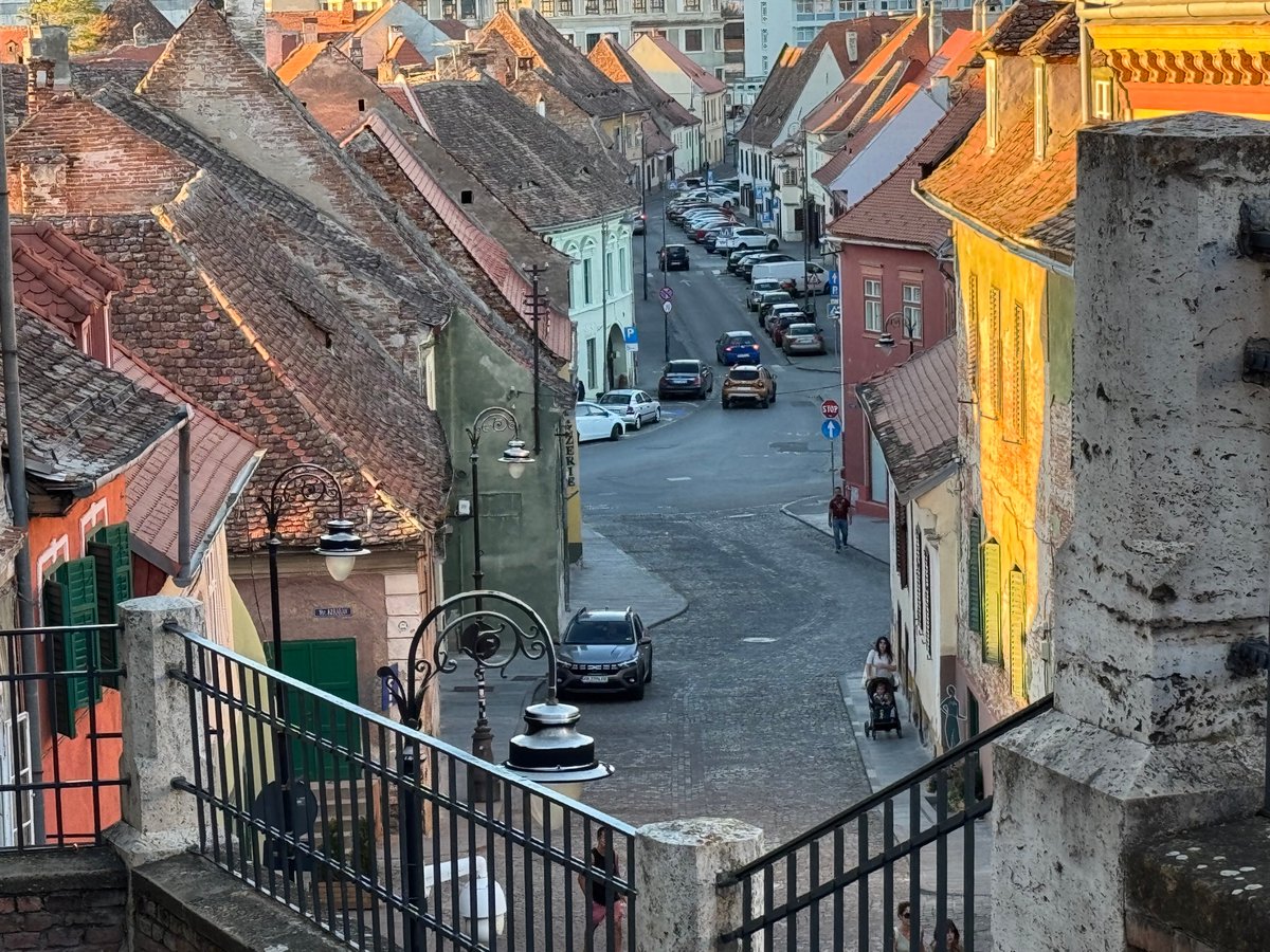 Sibiu Old Town Transylvania, Romania