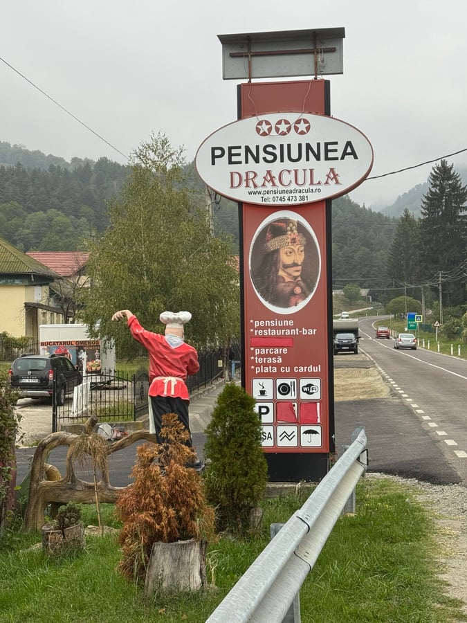 Yes, this is Dracular country!, Romania