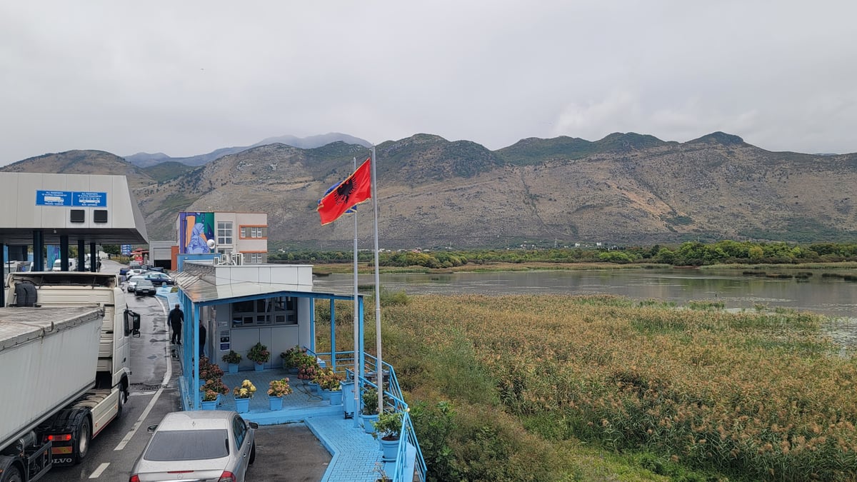 Albania and Montenegro border, Albania