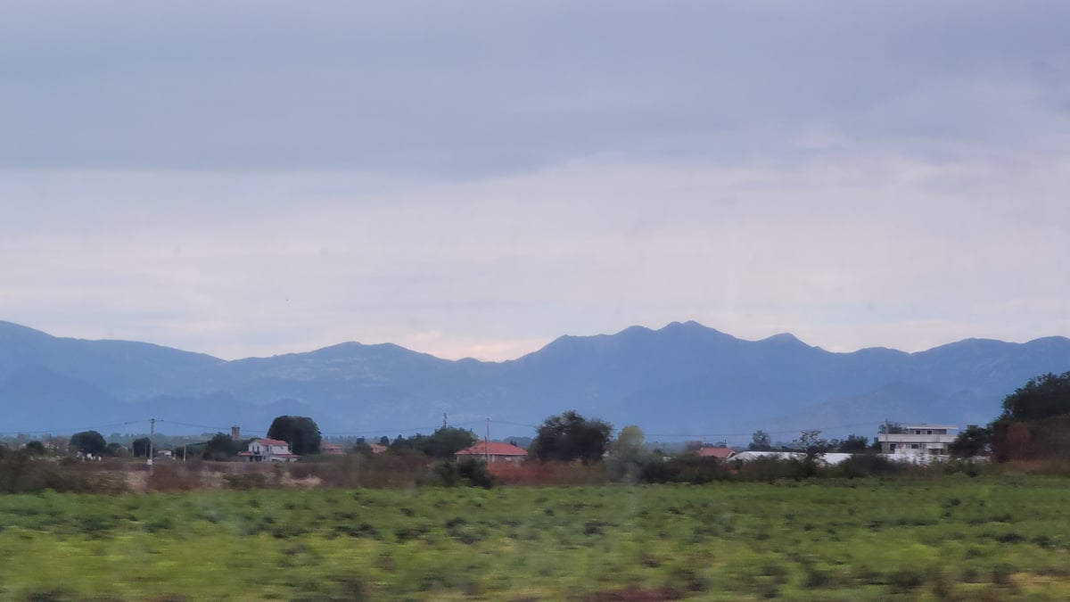 Scenery along the way, Montenegro