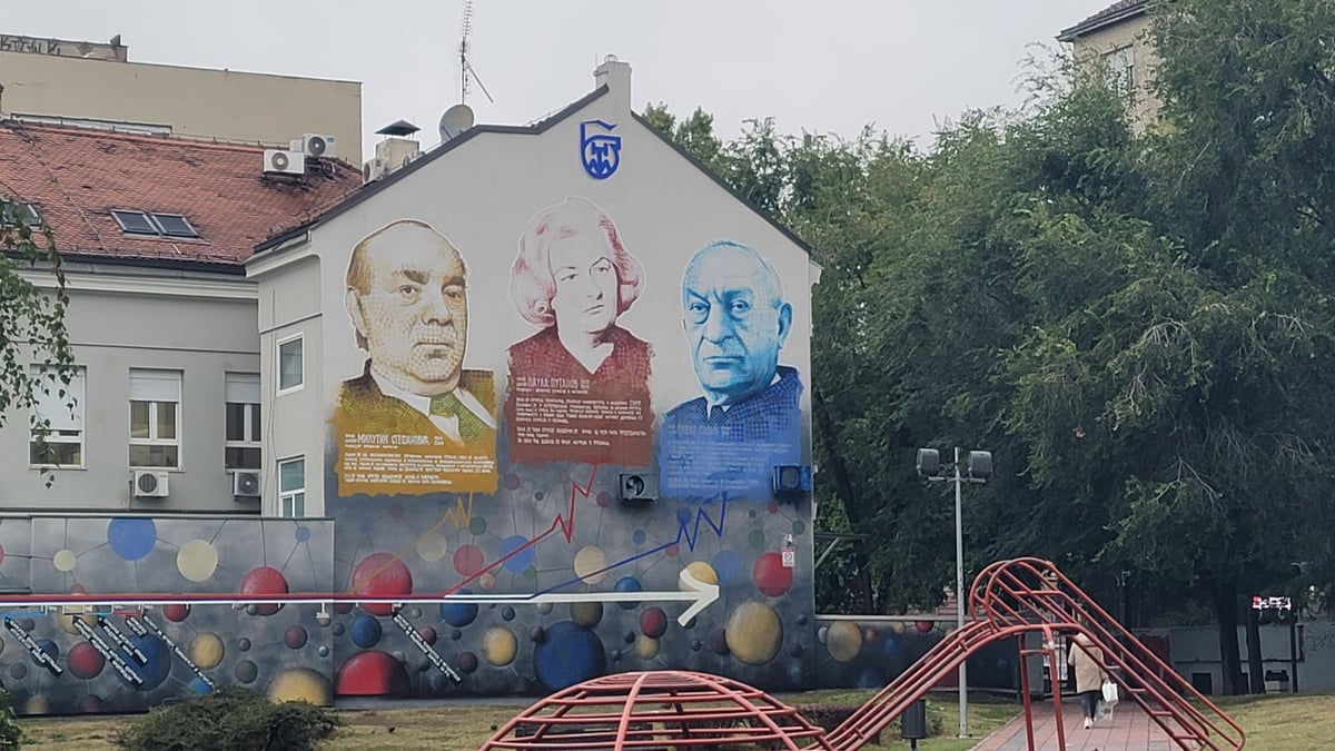 Scene di strada a Belgrado, Serbia