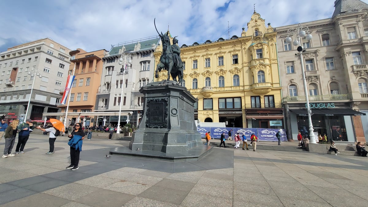 Governor Jelačić Square, Croatia