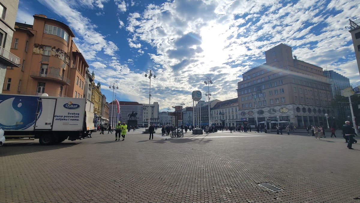 Governor Jelačić Square, Croatia