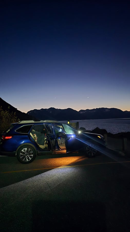 Saco de dormir con vistas, Estados Unidos