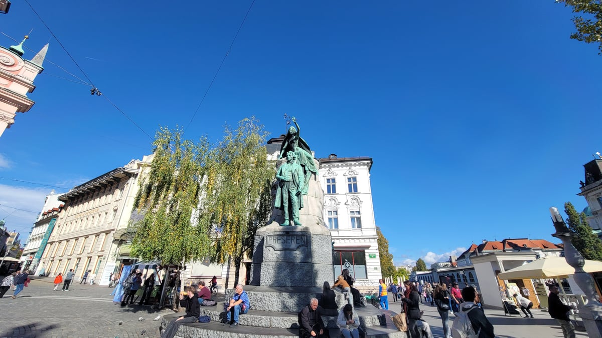 Preshren-Statue, Slowenien