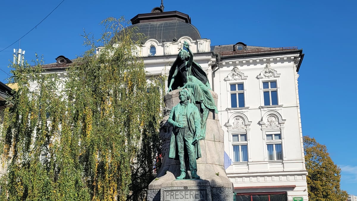 Preshren-Statue, Slowenien