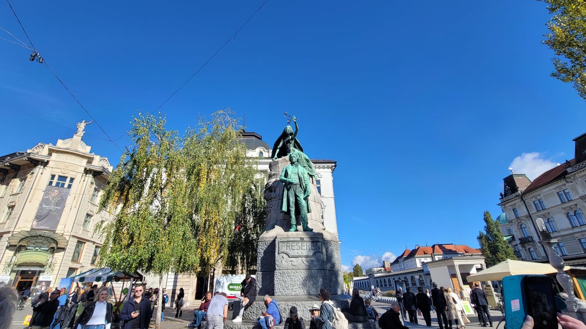 Preshren-Statue, Slowenien