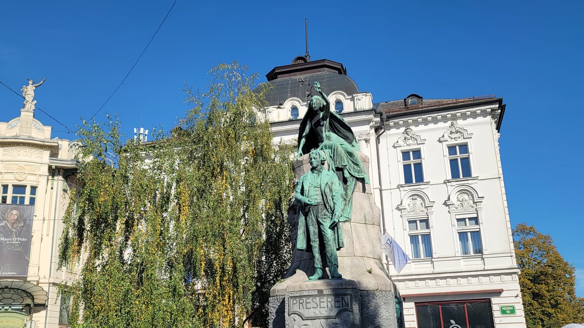 Preshren-Statue, Slowenien