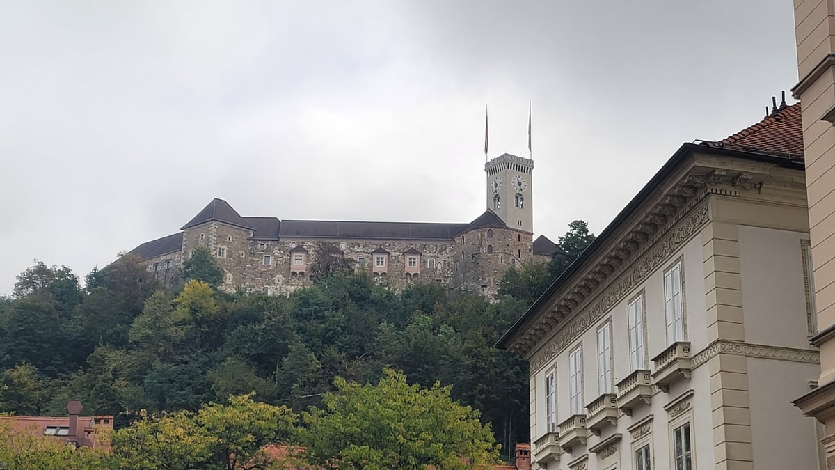 Schloss von Ljubljana, Slowenien