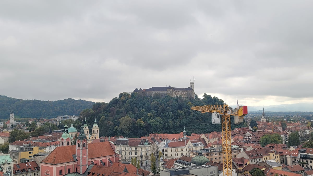 Schloss von Ljubljana, Slowenien