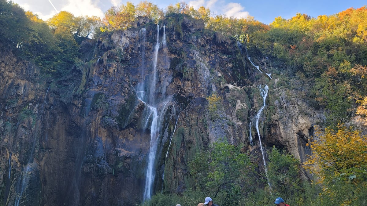 下湖群：位于峡谷低处, Kroatië