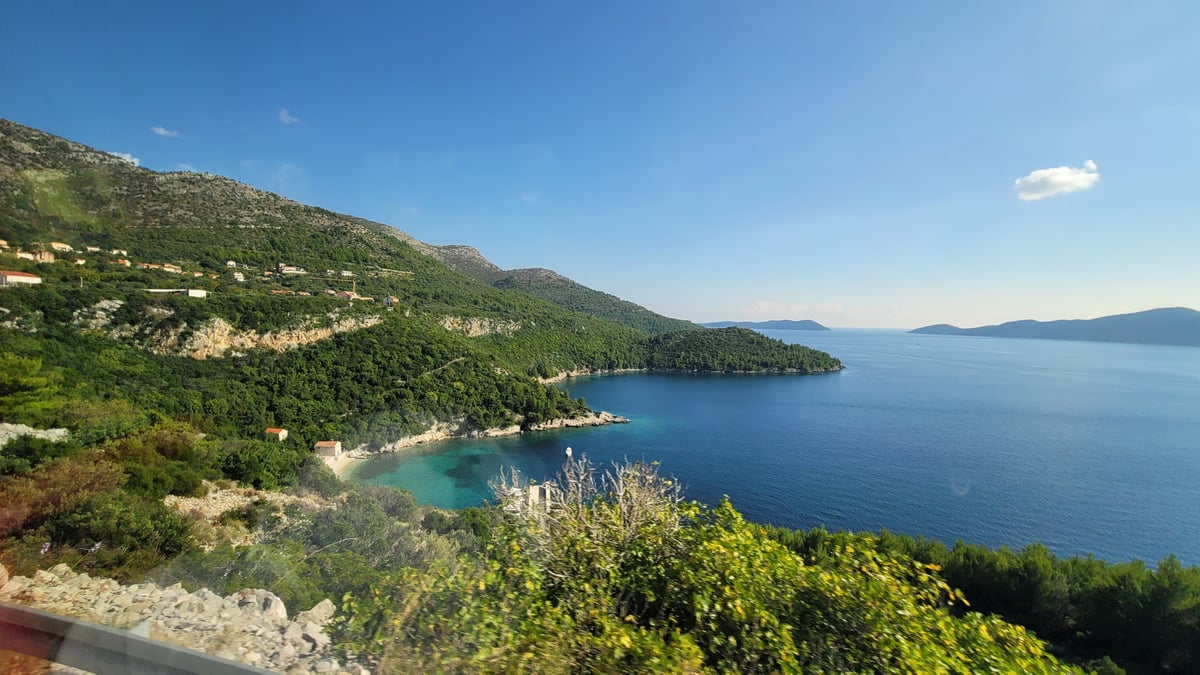 Scenery along the way, Croatia
