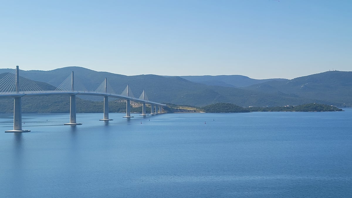 Peljesac Bridge, Croatia