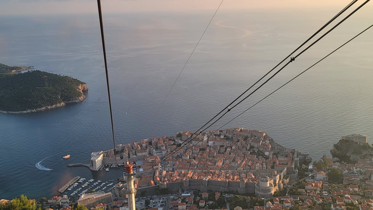 Cable car viewing platform (Mount Srđ), Bosnia & Herzegovina